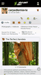 Mobile Screenshot of carpediemlavie.deviantart.com