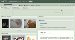 Desktop Screenshot of bnsweetiepie.deviantart.com