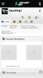 Mobile Screenshot of haunting1.deviantart.com