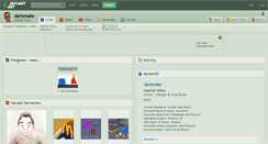 Desktop Screenshot of darkmate.deviantart.com
