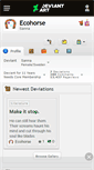 Mobile Screenshot of ecohorse.deviantart.com