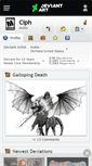 Mobile Screenshot of ciph.deviantart.com