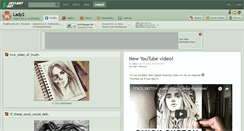 Desktop Screenshot of lady2.deviantart.com