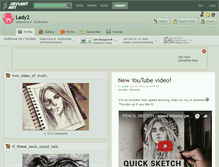 Tablet Screenshot of lady2.deviantart.com