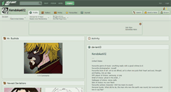 Desktop Screenshot of kendoka602.deviantart.com