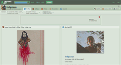 Desktop Screenshot of indigocean.deviantart.com