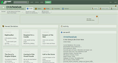 Desktop Screenshot of cn-mcpastadude.deviantart.com