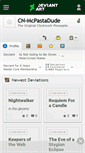 Mobile Screenshot of cn-mcpastadude.deviantart.com