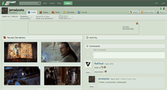 Desktop Screenshot of jamadyszka.deviantart.com
