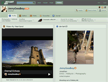 Tablet Screenshot of jonnygoodboy.deviantart.com