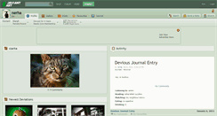 Desktop Screenshot of nerha.deviantart.com