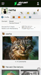 Mobile Screenshot of nerha.deviantart.com