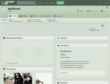 Tablet Screenshot of kaulitzcest.deviantart.com