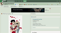 Desktop Screenshot of kuroganexfai-fanclub.deviantart.com