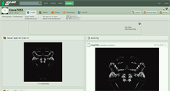 Desktop Screenshot of coma7053.deviantart.com