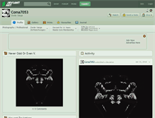 Tablet Screenshot of coma7053.deviantart.com