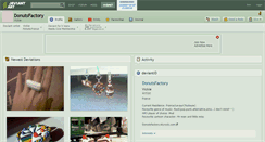 Desktop Screenshot of donutsfactory.deviantart.com