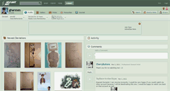 Desktop Screenshot of ghareses.deviantart.com
