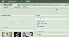 Desktop Screenshot of calluna-vulgaris.deviantart.com