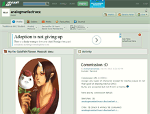Tablet Screenshot of analogmaniactruez.deviantart.com