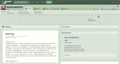 Desktop Screenshot of narutemadeihina.deviantart.com