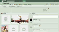 Desktop Screenshot of crazycosimo.deviantart.com