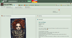 Desktop Screenshot of hen-na-ningyo.deviantart.com