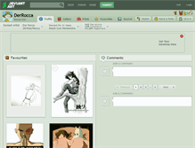 Tablet Screenshot of derrocca.deviantart.com