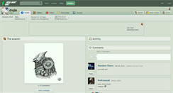 Desktop Screenshot of drajle.deviantart.com