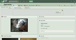 Desktop Screenshot of black-heroin.deviantart.com