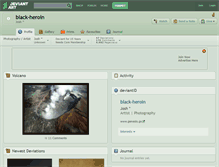 Tablet Screenshot of black-heroin.deviantart.com