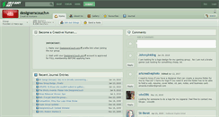 Desktop Screenshot of designerscouch.deviantart.com