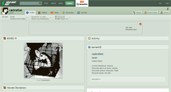 Desktop Screenshot of castration.deviantart.com