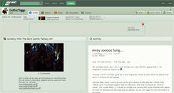 Desktop Screenshot of gothictoggs.deviantart.com