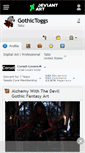 Mobile Screenshot of gothictoggs.deviantart.com