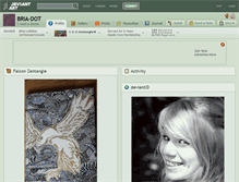 Tablet Screenshot of bria-dot.deviantart.com