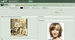 Desktop Screenshot of cairisti.deviantart.com