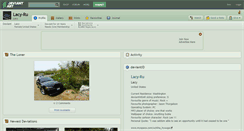 Desktop Screenshot of lacy-ru.deviantart.com