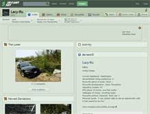 Tablet Screenshot of lacy-ru.deviantart.com
