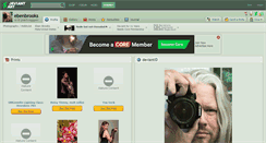 Desktop Screenshot of ebenbrooks.deviantart.com