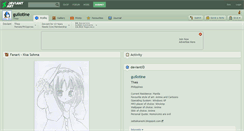 Desktop Screenshot of guilotine.deviantart.com