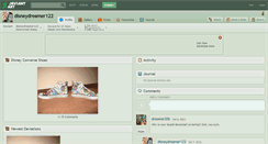 Desktop Screenshot of disneydreamer122.deviantart.com
