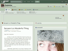 Tablet Screenshot of ebabietiac.deviantart.com