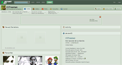 Desktop Screenshot of ccfreeman.deviantart.com