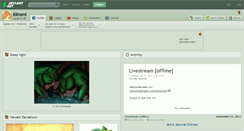 Desktop Screenshot of kiiromi.deviantart.com
