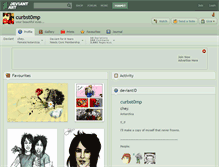 Tablet Screenshot of curbst0mp.deviantart.com