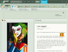 Tablet Screenshot of angeru.deviantart.com