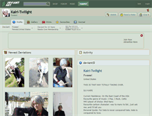 Tablet Screenshot of kairi-twilight.deviantart.com
