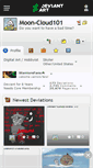 Mobile Screenshot of moon-cloud101.deviantart.com