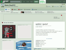 Tablet Screenshot of moon-cloud101.deviantart.com